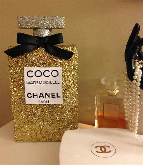 glitter chanel bottle picture uk